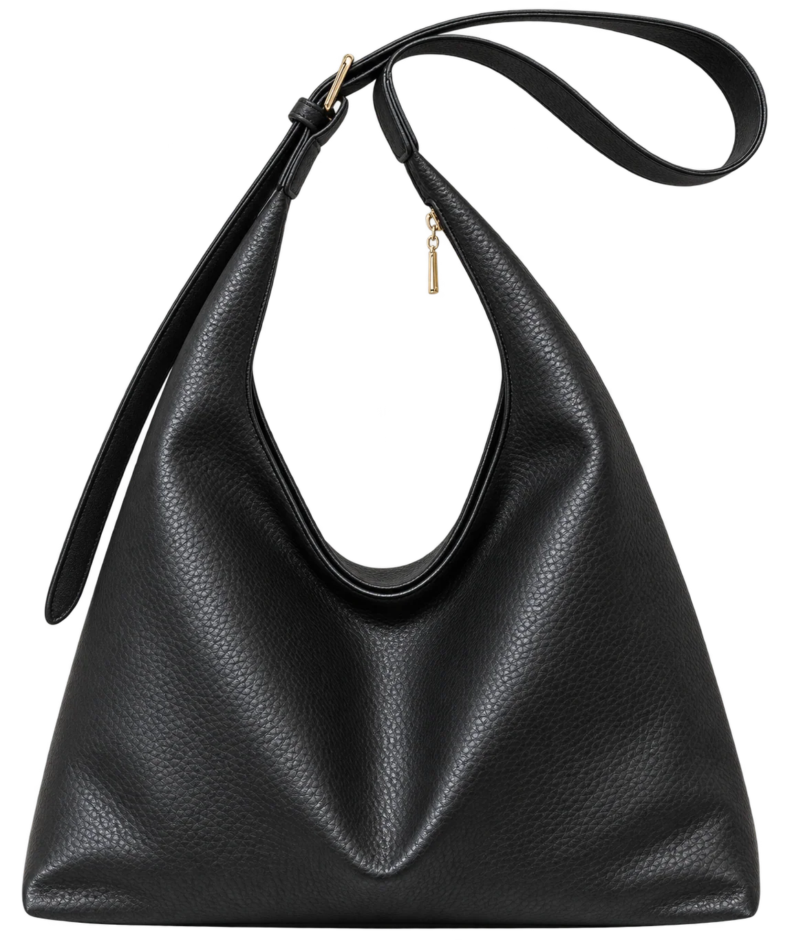 Women’s Leather Tote Bag – Large Capacity Shoulder Handbag with Zipper Closure
