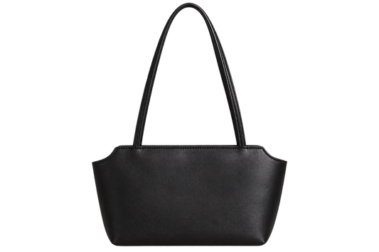 Women’s Genuine Leather Top-Handle Shoulder Bag – Elegant Lambskin Lined Handbag