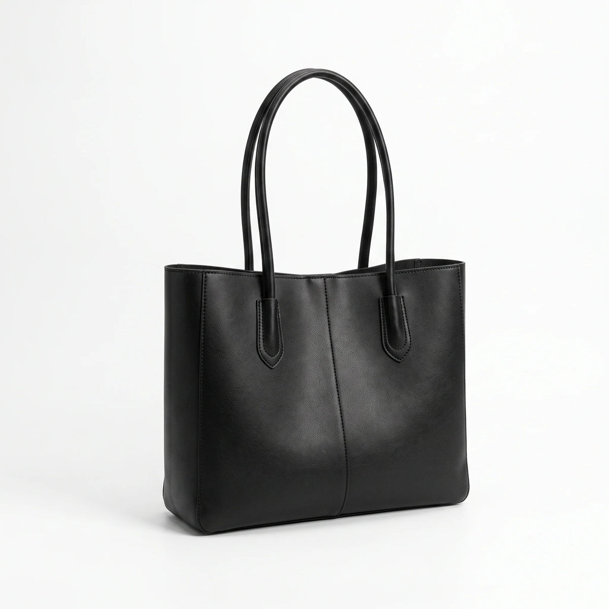 Women's Vintage PU Tote Bag – Large Capacity Shoulder Handbag