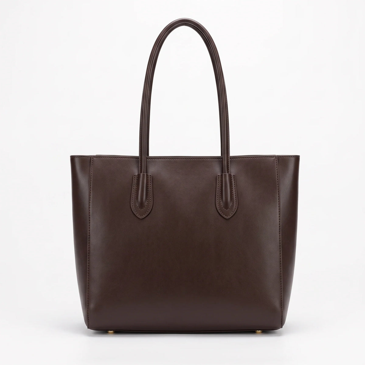 Women's Vintage PU Tote Bag – Large Capacity Shoulder Handbag